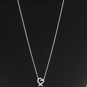 Picasso Loving Heart Pendant Tiffany's Necklace - Preloved
